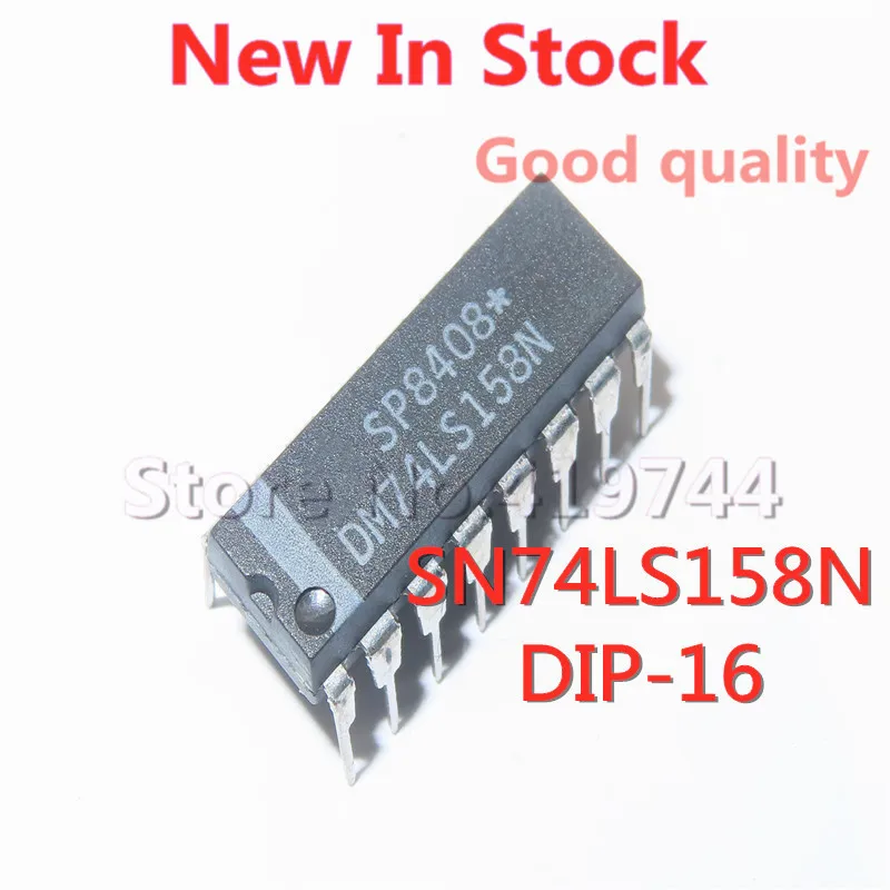 5PCS/LOT SN74LS158N 74LS158 DIP-16 2-input digital multiplexer DIP-16 In Stock NEW Original IC