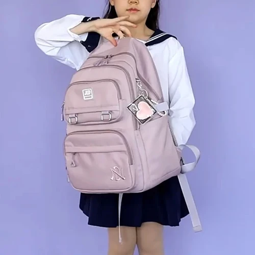 Imagen 2 del producto Mochila escolar para niñas, mochila para niños, chico, adolescente, mochila escolar de clase primaria, mochila para mujeres, Kit de mochila para adolescentes