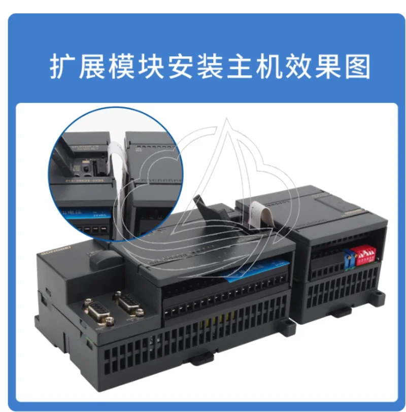 PLC Analog Extension Module Set, EM231 RTD Temperature Input & EM235 Analog Input Output for 200 Series PLC System