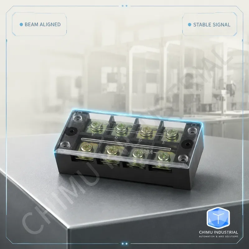 【CHIMU INDUSTRIAL】 for TB-4504 Terminal Block 4 Position 45A Distribution Box Cabinet Wiring Board DC