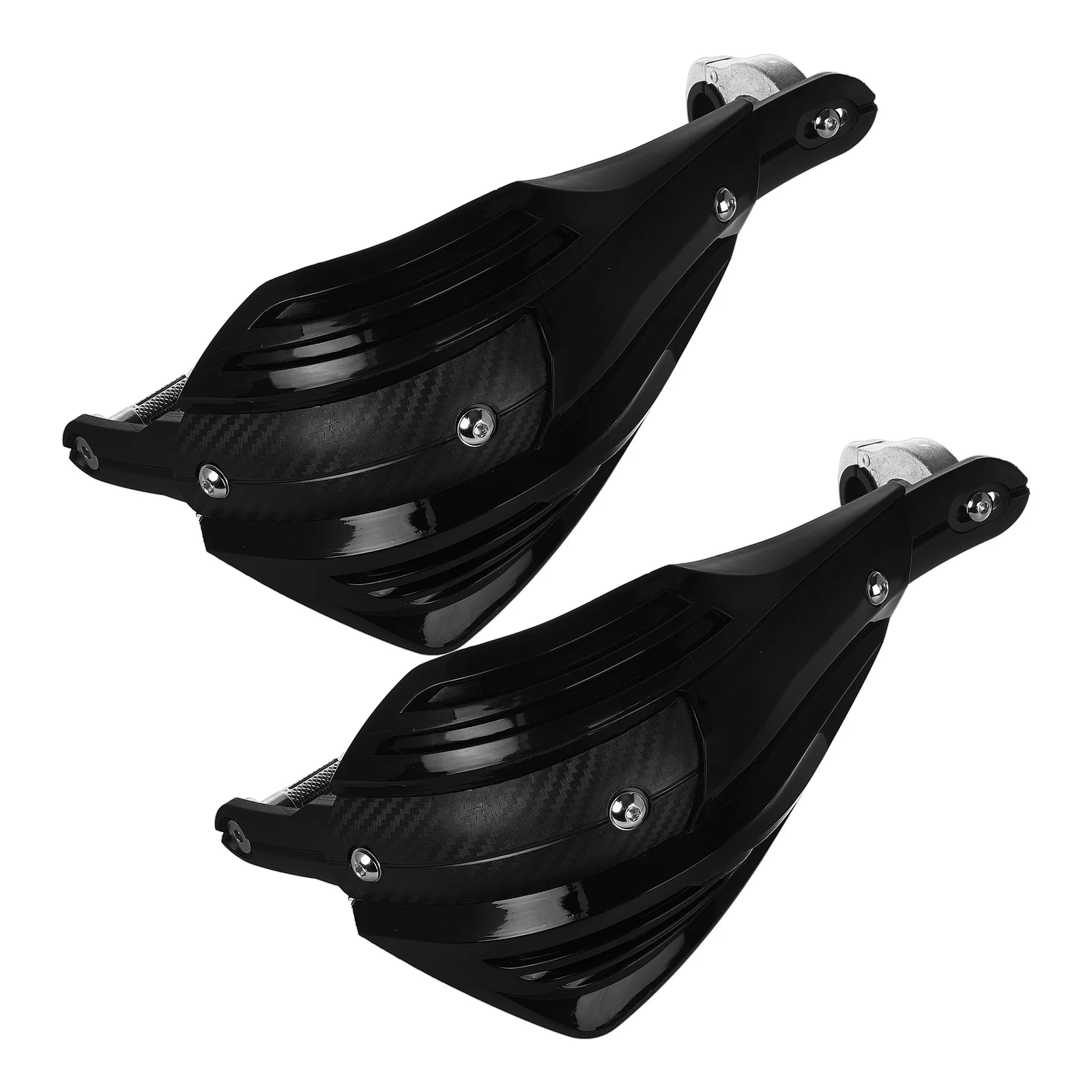 

Universal Motorcycle Handguard Dirt Bike Handlebar Guard Wind Protector Brush Durable Plastic Metal Impact Resistance Easy