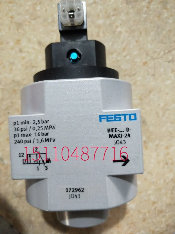 

Переключатель Festo FESTO HEE-D-MAXI-24 172962 новый оригинальный запас