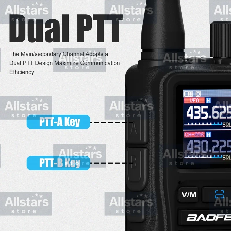 1 قطعة/2 قطعة جديد BAOFENG UV 5R جهاز اتصال لاسلكي صغير 5 واط بلوتوث متعدد الموجات اللاسلكية نسخة تردد AM FM نوع-C اتجاهين راديو التخييم