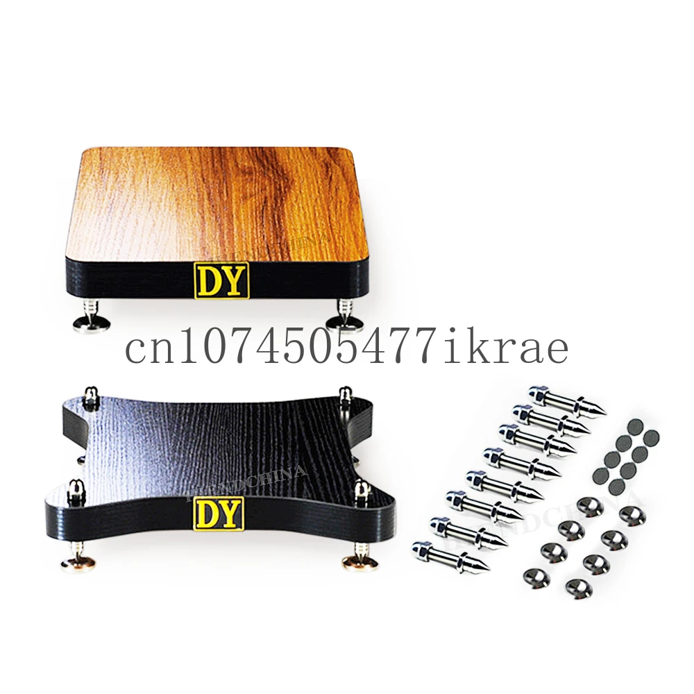 

DY-09 HIFI Audio Speaker Subwoofer Tray Base Plate Desktop Shock Absorber Bracket Tripod Rack (1PCS)