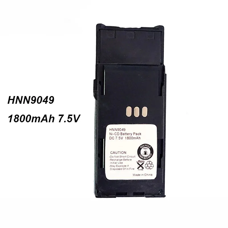 HNN9049 HNN9049A HNN9049B 1800mAh 7.5V NI-CD Battery For Motorola P1225 P1225LS P1325 MTP700 MTP750 SP1225 Walkie Talkie