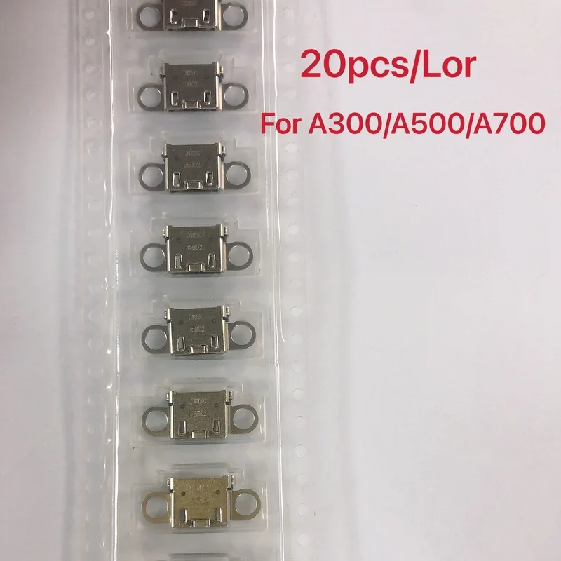 20pcs USB Port Dock Connector for SamSung A3 A5 A7 A300 A500 A700 Charging Micro Socket Plug Replacement Parts