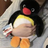 30cm Superpower Series Fluffy Angry Penguin Plush Toy Cute Companion Comfort Doll Soft Pillow Room Sofa Decorative Cushion Gift