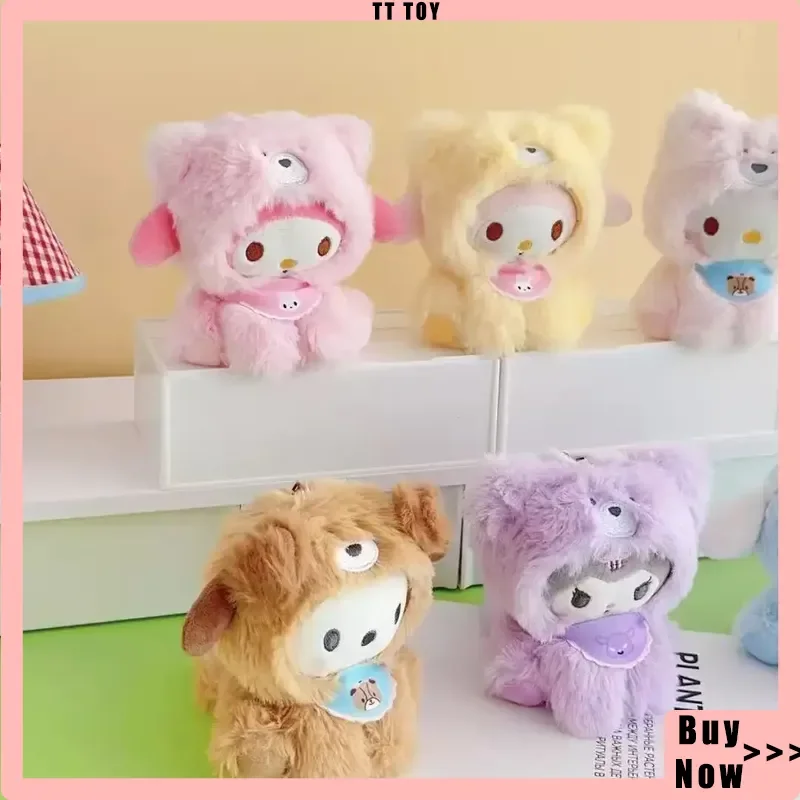 Kotak Buta Liontin Seri Hello Kitty Kuromi Kartun, Boneka Gantungan Lucu, Dekorasi Tas Boneka, Kotak Buta Misterius, Mainan Kejutan, Hadiah