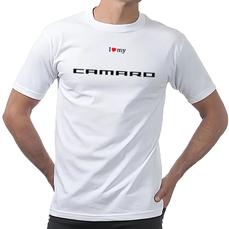 Camiseta con estampado de Muscle Car para hombre, ropa de talla grande, compatible con S, M, L, Xl, Xxl, Z28, Ss, Zl1,