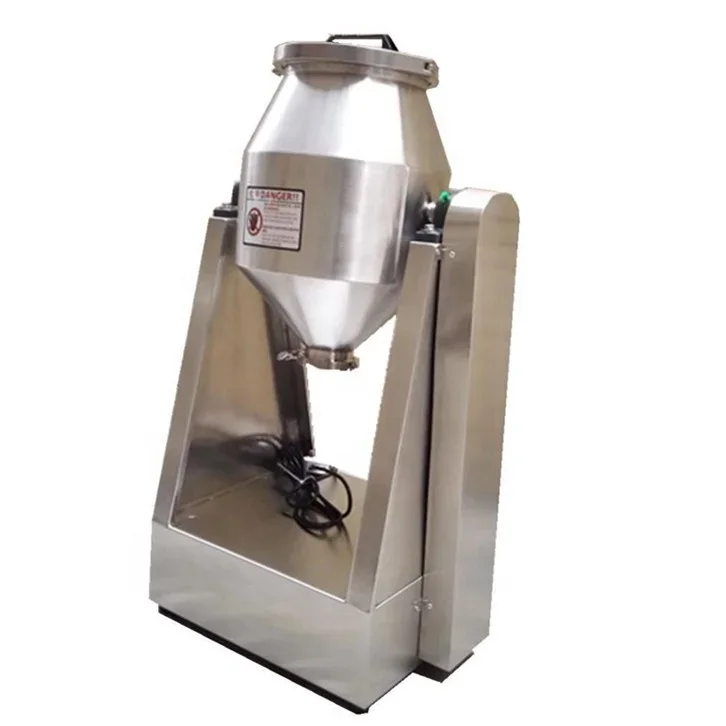 

DZJX Hot sale 25L 50L 100L 200L 500L 1000L Mini Lab Double/Single Cone Powder Mixer 25 Kg Mixer For Small Mixing Test Machine