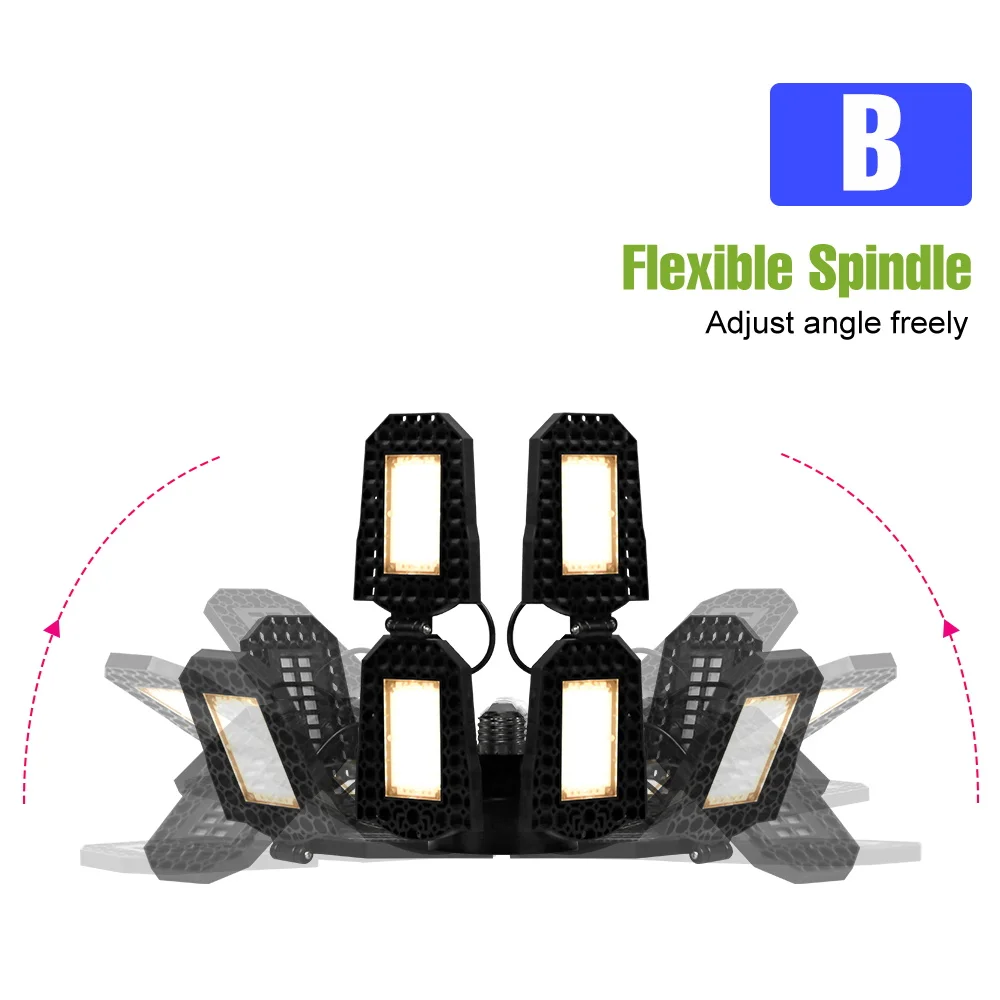 300W LED Deformabile Pianta Coltiva La Lampadina Per Interni E27/E26 Spettro Completo Idroponica Lampada di Riempimento UV/IR Serra Tenda Voli Piantare Lampade