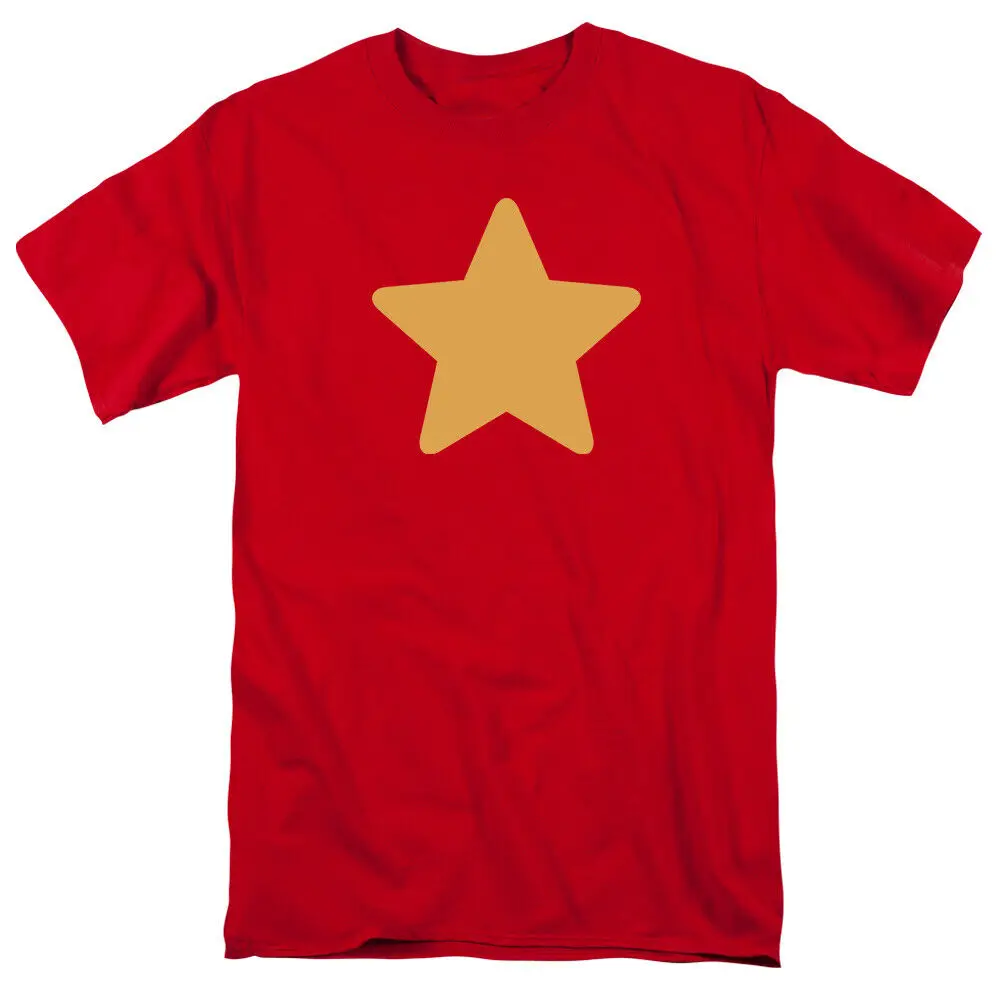 Steven Universe Star T Shirt Mens Licensed Cartoon Merchandise Greg Star Red