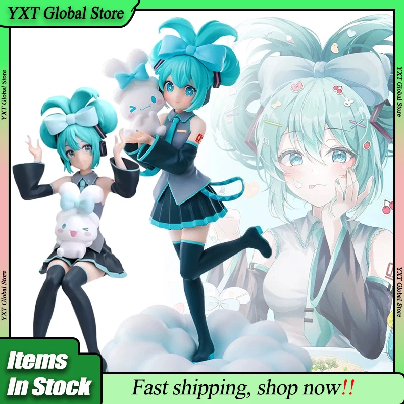 

Origina Sega Cinnamoroll Hatsune Miku Action Figure Collectible Models Garage Kit Cute Girl Decor Friend Kawaii Mode Lxmas Gift