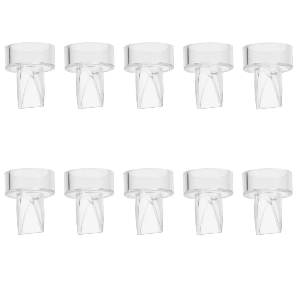 10 Pcs Breast Pump Accessories Breast Spare Milk Extractor for Parts Valve Manual Component Noreno