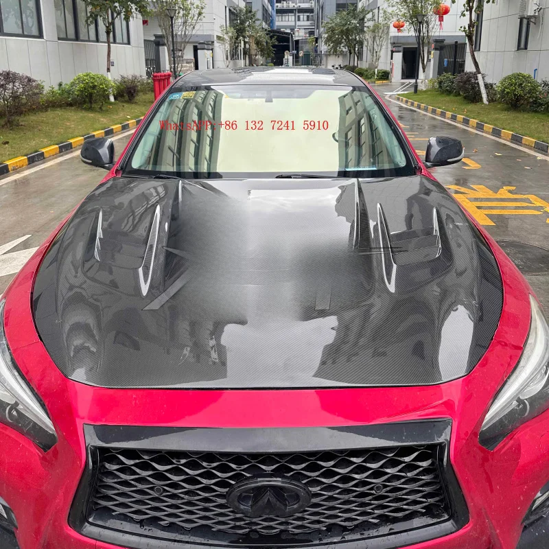 High Quality Wet Carbon Fiber Hood