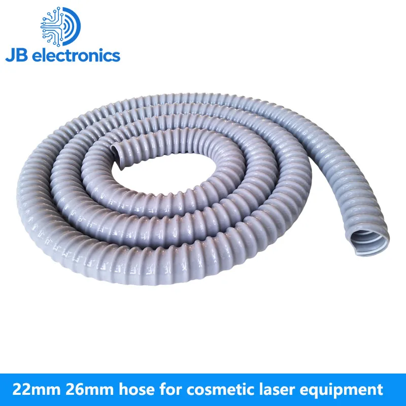 Grey color 22mm 26mm hose for cosmetic laser equipment