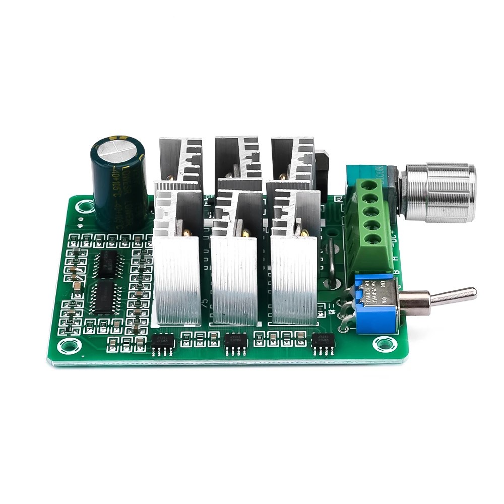 5A BLDC Three-Phase Sensorless Brushless Motor Speed Controller Fan Drive DC 5-36V 12V 24V Power Supply Accessories