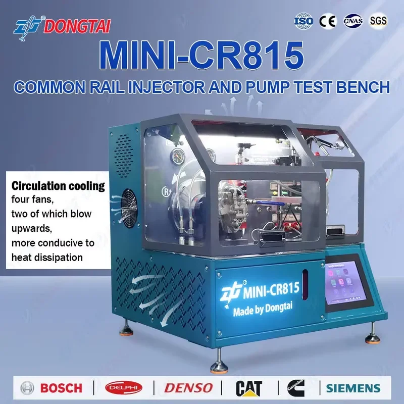 i MINI-CR815 Common Rail Injector and Pump Test Bench-DENSO HP0 Pump TESTING