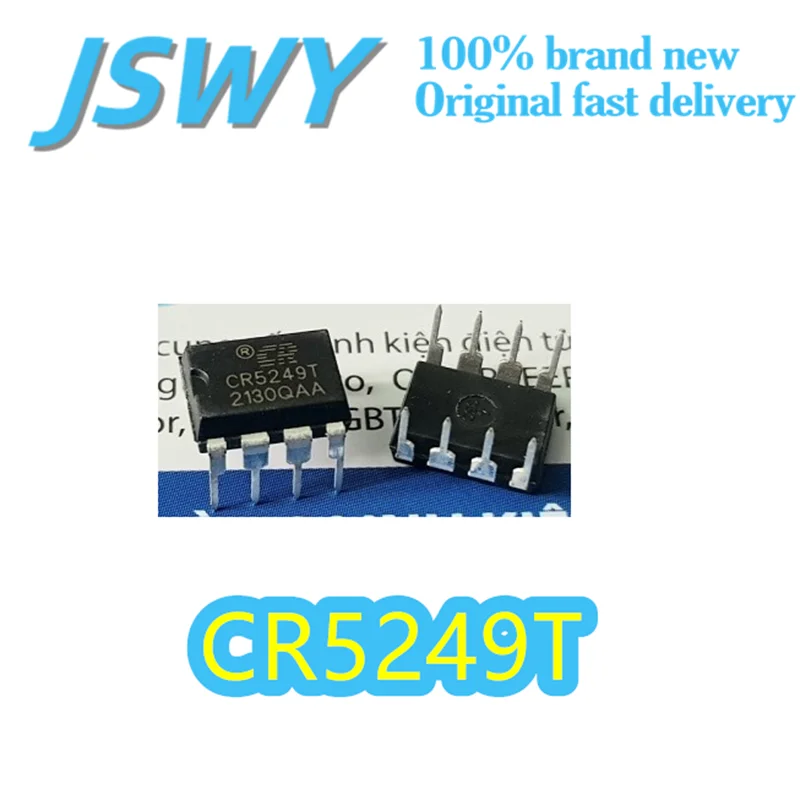 

(10/50 pieces) CR5249 CR5249T Low standby power consumption PWM power switch DIP8 new original fast delivery