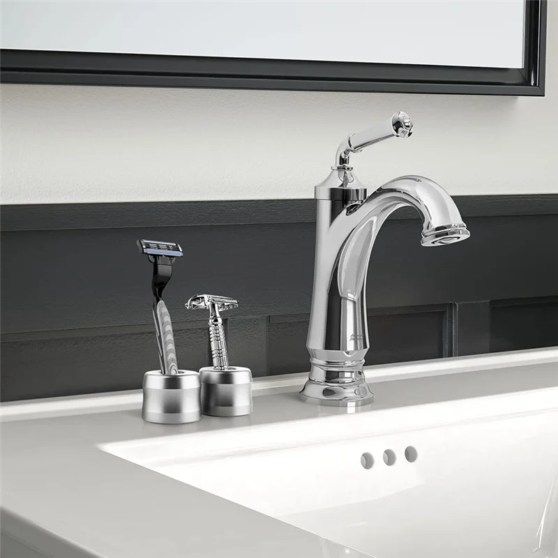 Soporte de maquinilla de afeitar de seguridad A66K-2 uds, diámetro de apertura de 0,7 pulgadas (18,5 Mm), soporte de afeitado para hombres para baño para Gillette Skinguard