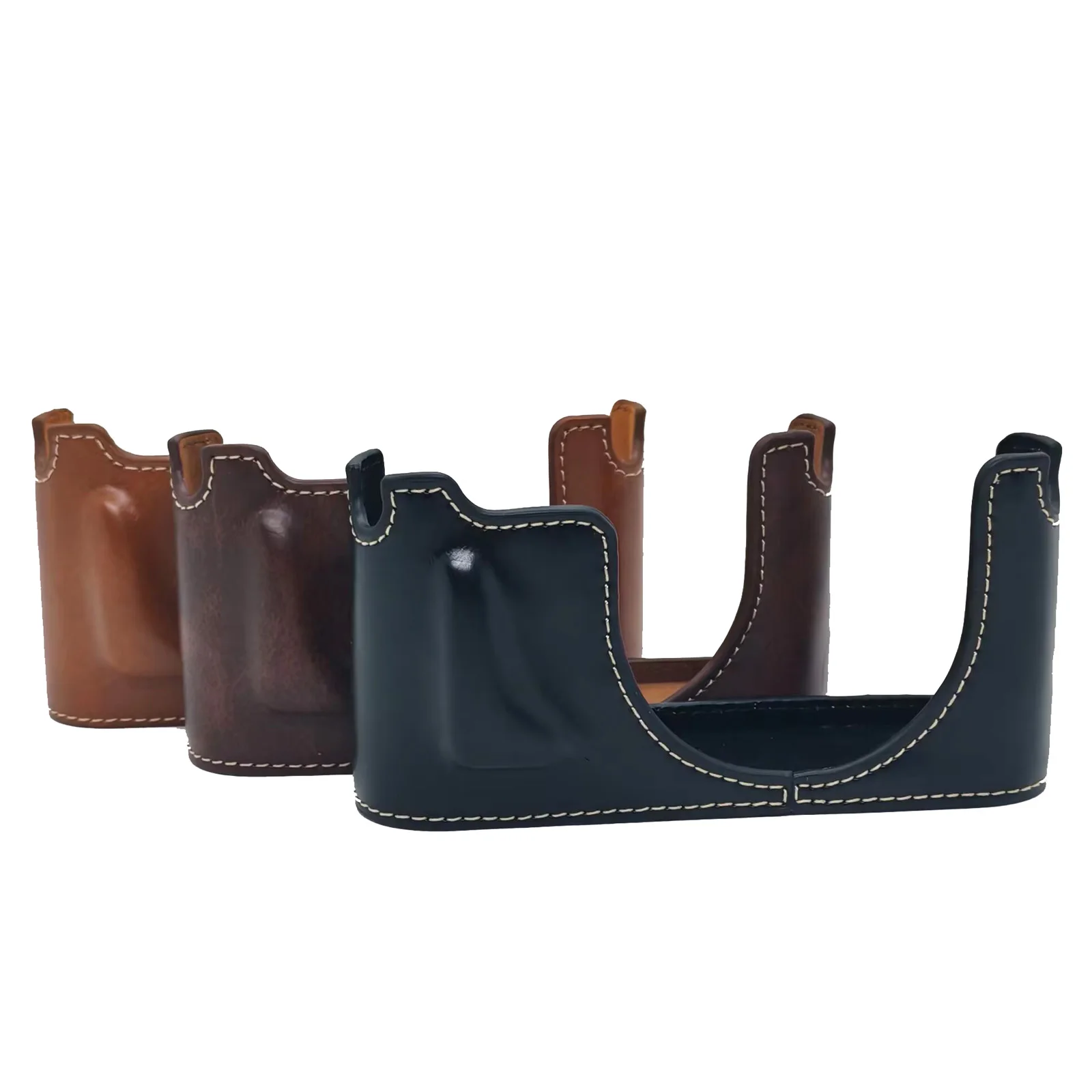 

Leather Half Case for Leica X Vario(Typ 107) / X(TYP 113) Camera Protect Grip