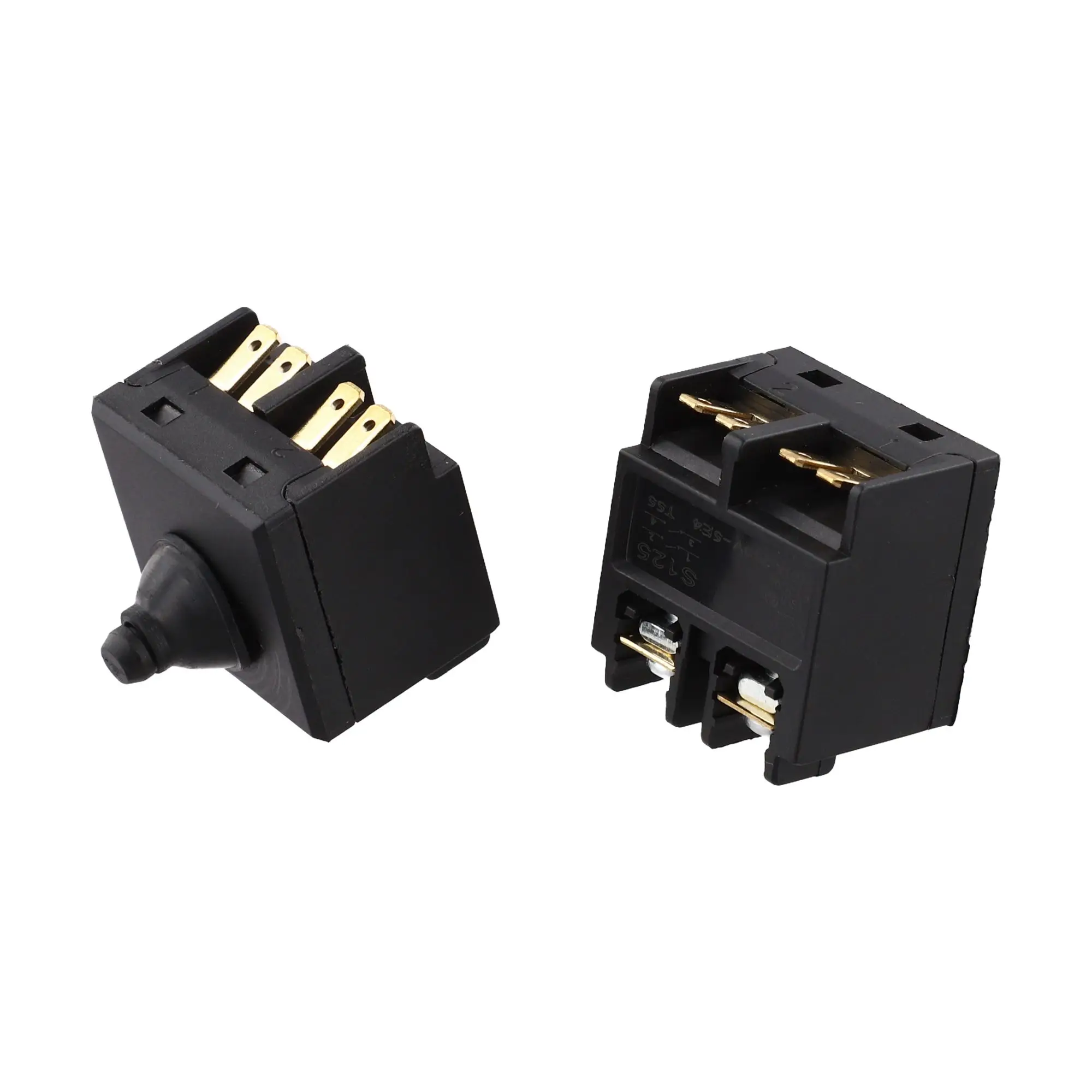 2 Stuks Vervanging Drukknop Voor Haakse Slijper 100 Polijstmachine Accessoire Voor 100 Mm 4 "Type Haakse Slijper