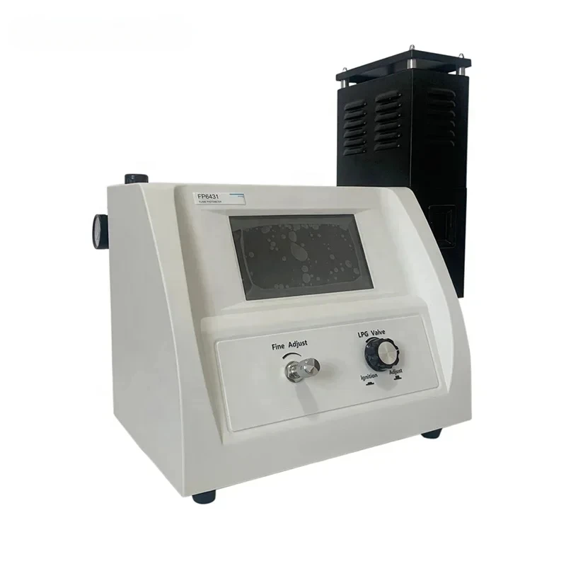 Labor Hochleistungs-Digital-Flammenfotometer K Na Li Ba Ca Flammenfotometer mit 5 Kanälen