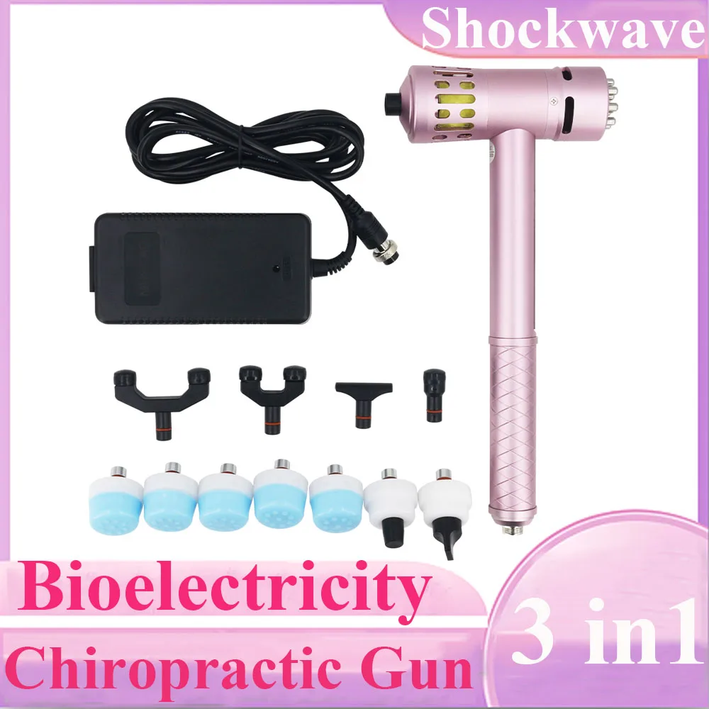 

Shock Wave Therapy Machine Bioelectricity Chiropractic Relaxation Shockwave For ED Massager Pain Relief Massage Tools 3 IN 1