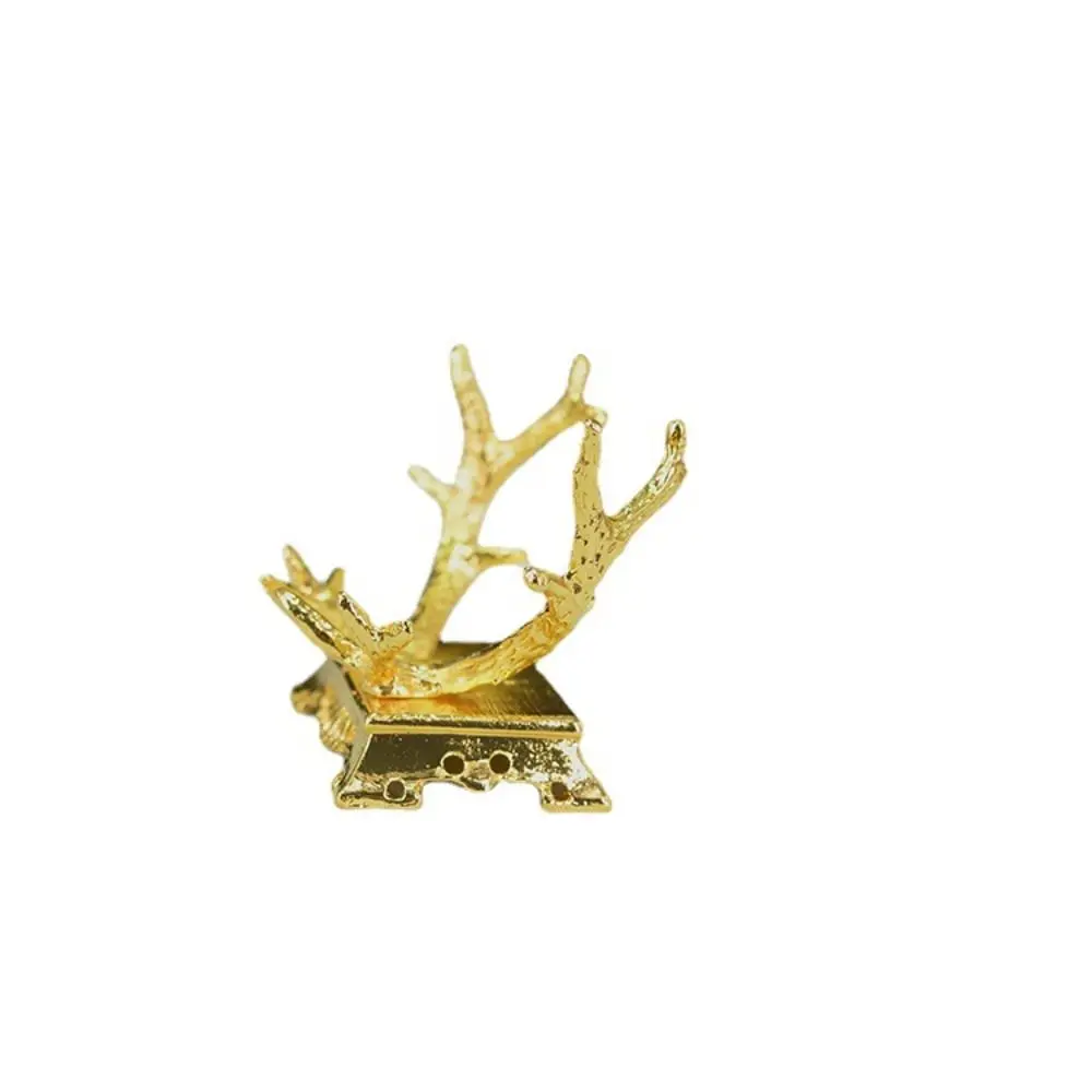

Crown Crystal Ball Stand Golden Antler Crystal Ball Holder Crystal Ball Display Stand Metal Jewelry Tray Crystal Ball Placement