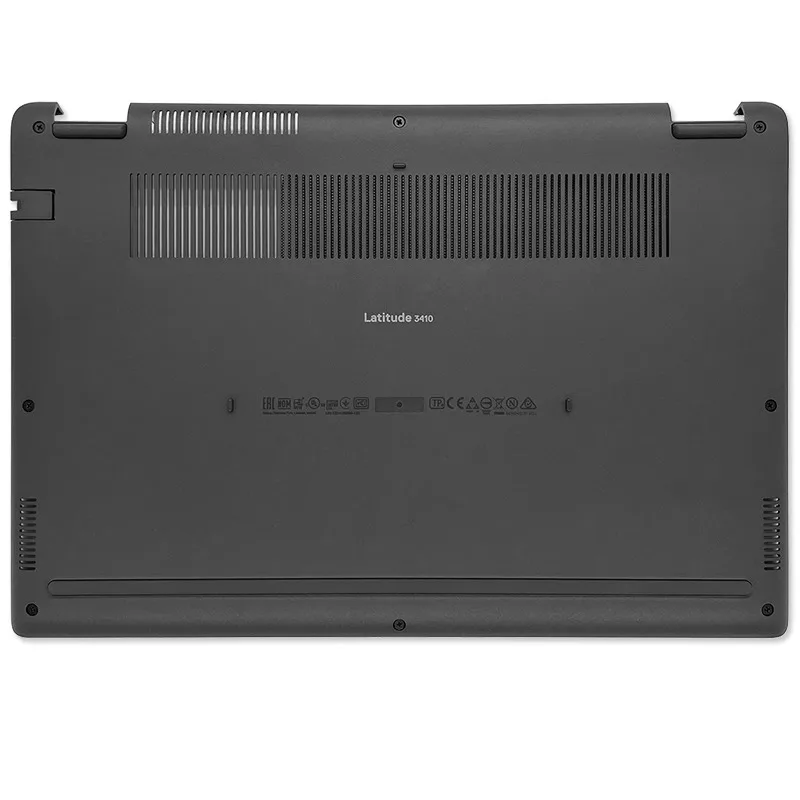 Imagem -06 - Palmrest Moldura Frontal para Dell Latitude 3410 Laptop Lcd Case Voltar Base de Fundo Dobradiças Tampa Superior Novo
