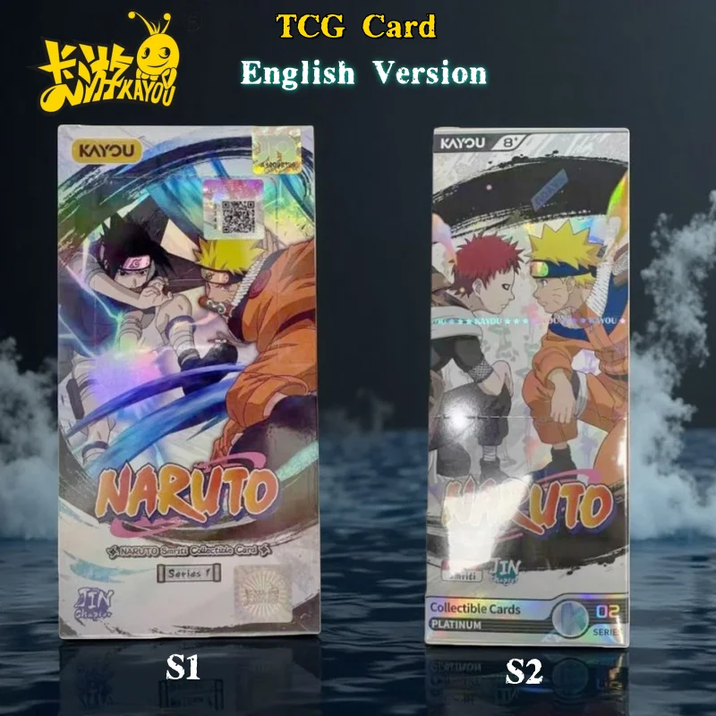 

KAYOU Genuine NARUTO Smriti English Version ACG Collectible Cards Anime Collection Toy Game Cards Birthday Gift For Anime Fans
