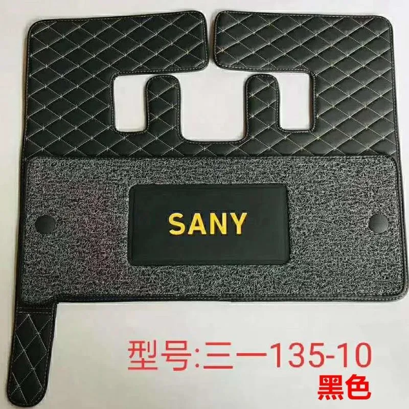 Excavator Accessories Cab Floor Mat For SANY SY55/60/135/215/285/365-8-9-10