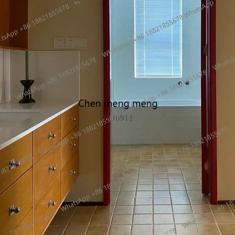 P3  Cabinet Floor Bathroom Space Saving Narrow Furniture Mirrors Multifunction Home Column Storage Small Closet Wooden Wc view 5