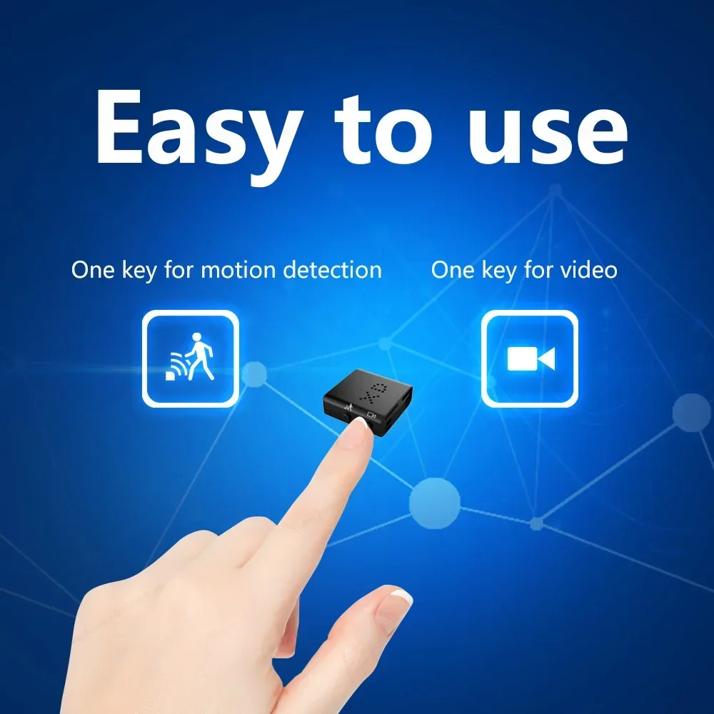 1080P Mini Camera Wifi Smart Home Security Protection Micro Camcorder Night Vision DV DVR Subminiature Cam Secret Video Recorder