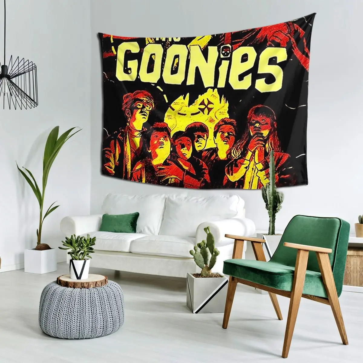 

Goonies 1, настенный гобелен, эстетический домашний декор, гобелены для комнаты в общежитии