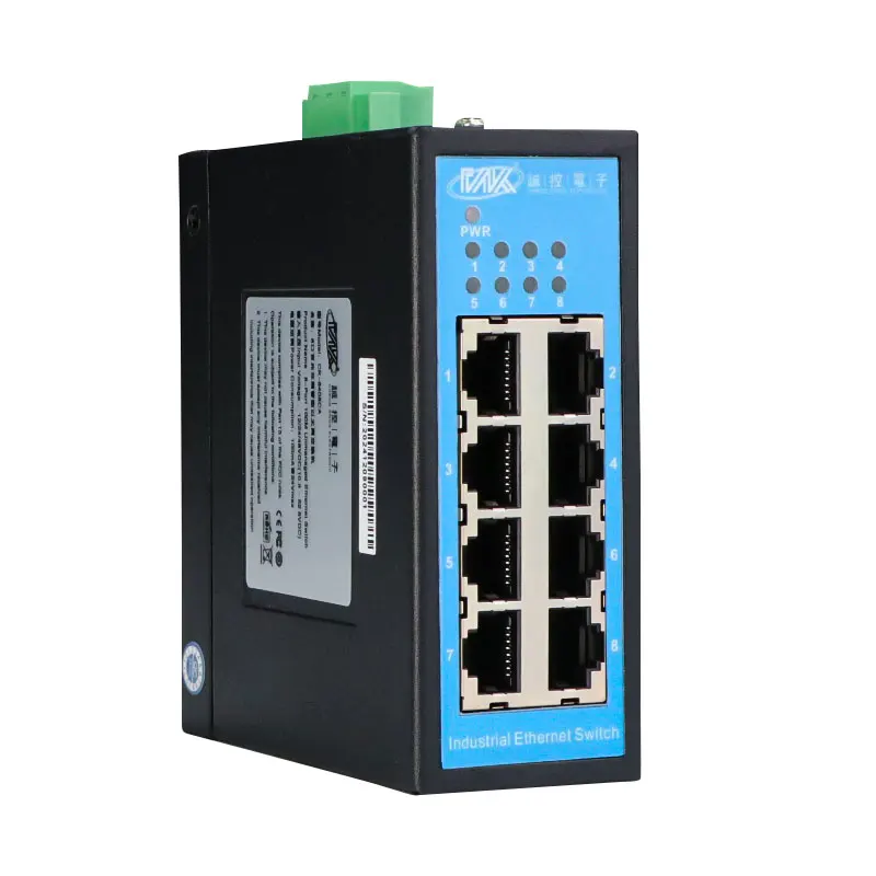 

CK-6408CA 100M 8-Port unmanaged Ethernet Switch RS485 to Ethernet Switch