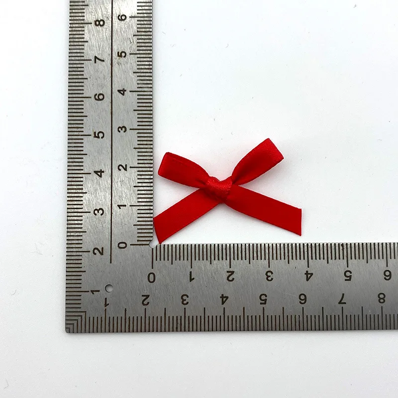 500pcs/Lot 6mm 3x4cm Ribbon Bow Accessories Underwear Hat Hairdresser Handmade DIY Material Packaging Cake Gift Box Decoration