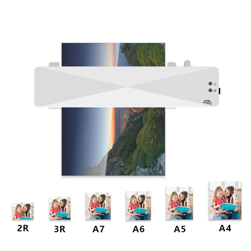 Imagem -03 - Máquina Portátil de Laminação Térmica Laminador a4 Rápido Estável Aquecimento Fácil de Usar Casa Escola Escritório Dropship