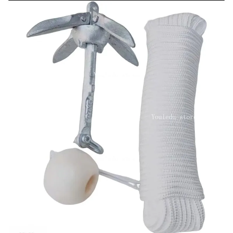 

Применяется к якоря Надувная лодка Резиновая лодка Специальная углеродистая сталь Оцинкованный нержавеющий складной якорь 0,7 кг