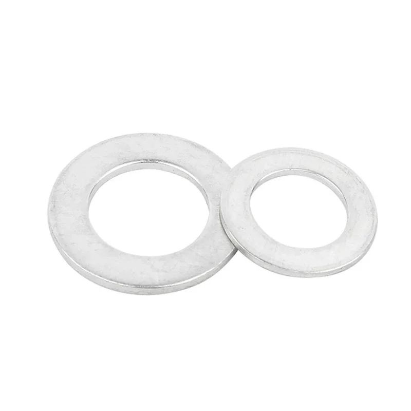 6061# Aluminum Alloy M3 M5 M6 M8 M10~ M30 Gasket Ultra-thin Metal Screw Flat Washer Standard Thickness-Increasing Meson Washer
