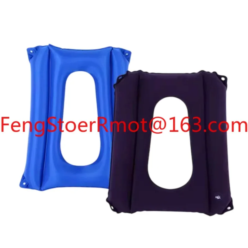 Breathable, comfortable, environmentally friendly inflatable seat cushion, anti pressure ulcer 150kg capacity PVC
