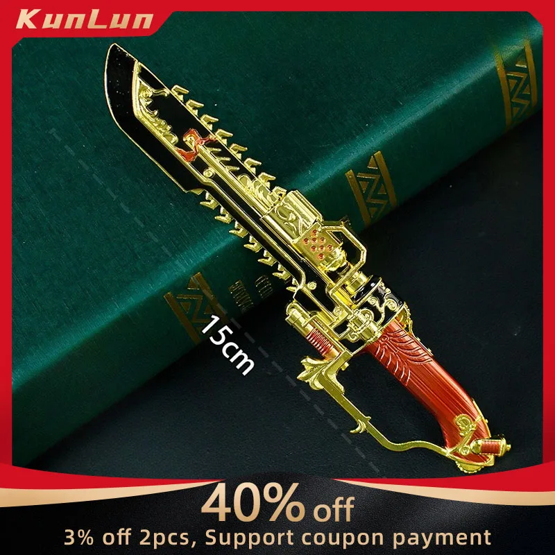 

15 см Delta Force, китайская игровая периферия, нож, металлическое ремесленное оружие, модель, коллекционные настольные украшения, креативный подарок на день рождения, игрушка