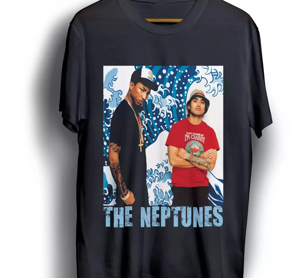 

The Neptunes NEW T-shirt Unisex All sizes S to 5XL black Tee TA5330