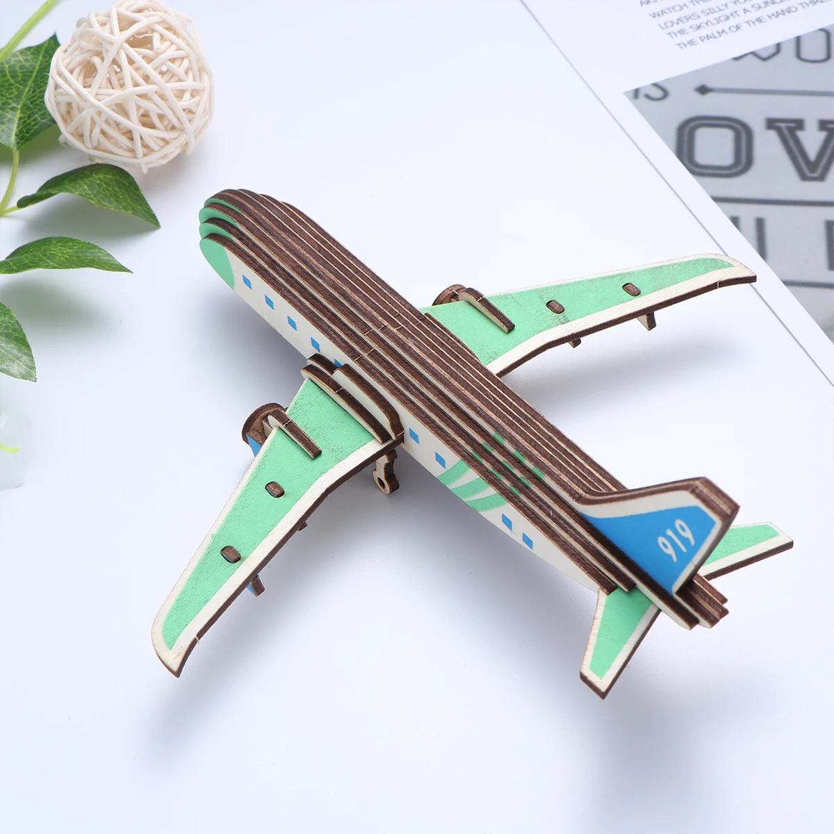 

wooden puzzle puzzle toy wood puzzle toy 3D puzzle wood toy wood educational toy plane toy