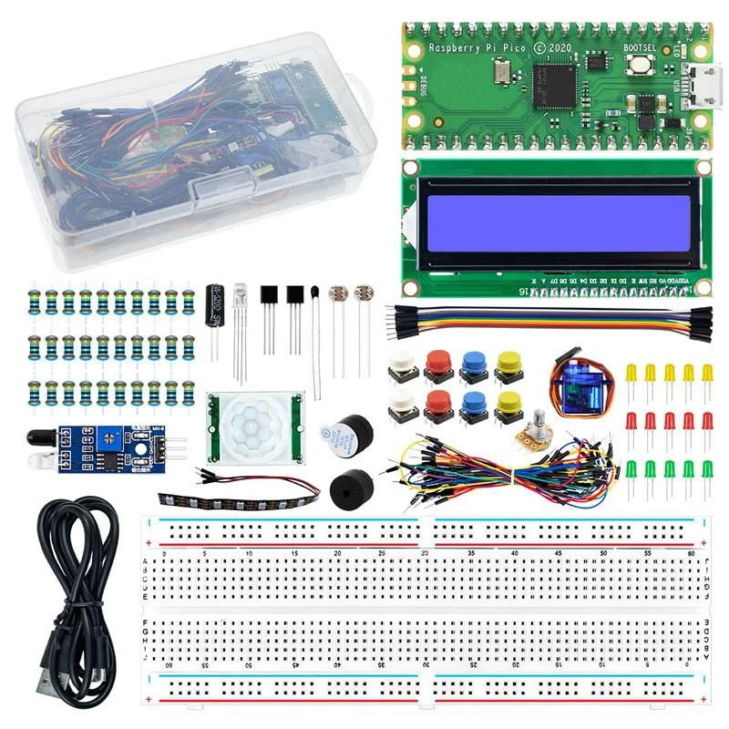 Compatible with for Raspberry Pi PICO RP2040 development board suite for microPython programming