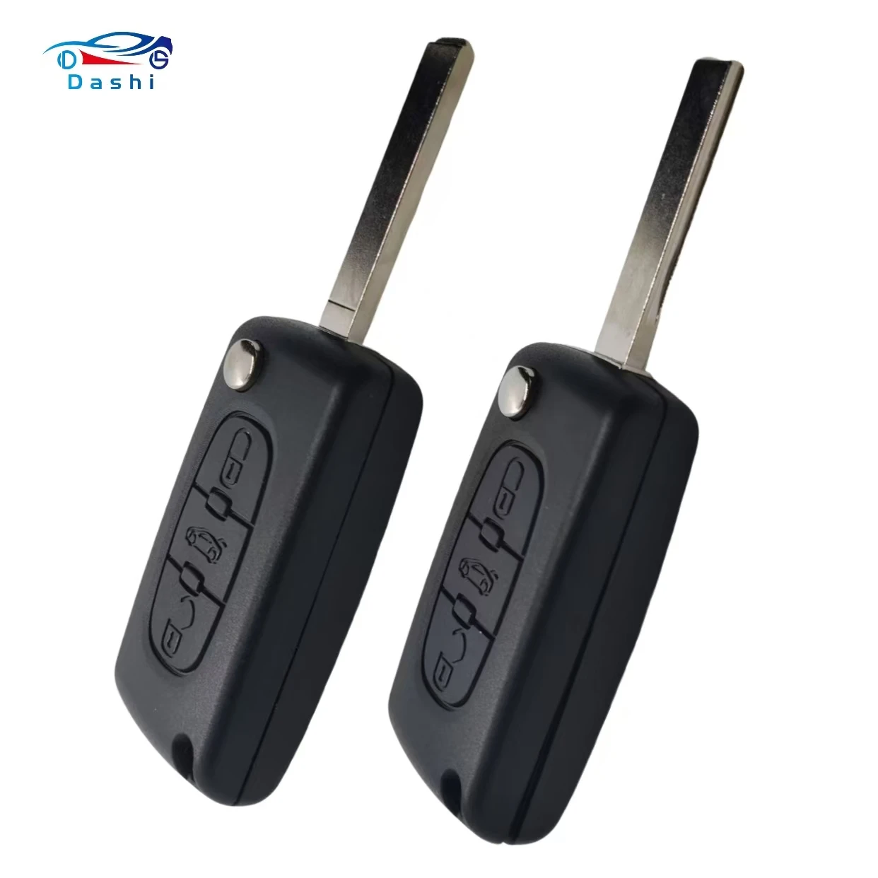 Pour Peugeot 207 307 308 407 607 807 pour citroën C2 C3 C4 C5 C6 Xsara Berlingo télécommande rabattable CE0523/0536 ASK FSK VA2/HU83 2/3BT