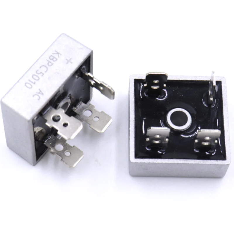 2PCS KBPC5010 50A 1000V Diode Bridge Rectifier kbpc5010