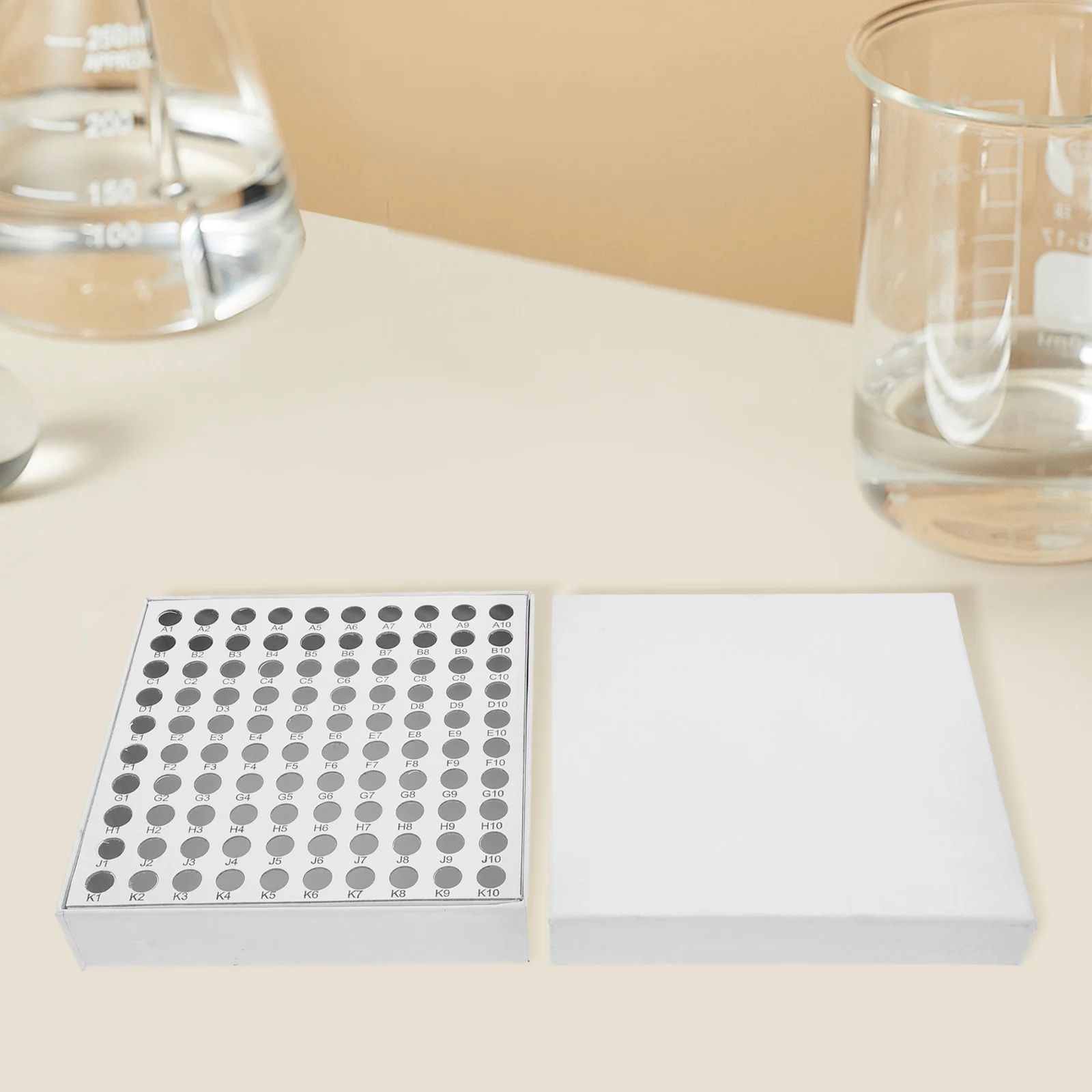 

Freezing Test Tube Box Craft Storage Boxes with Compartments Microcentrifuge Laboratory Containers