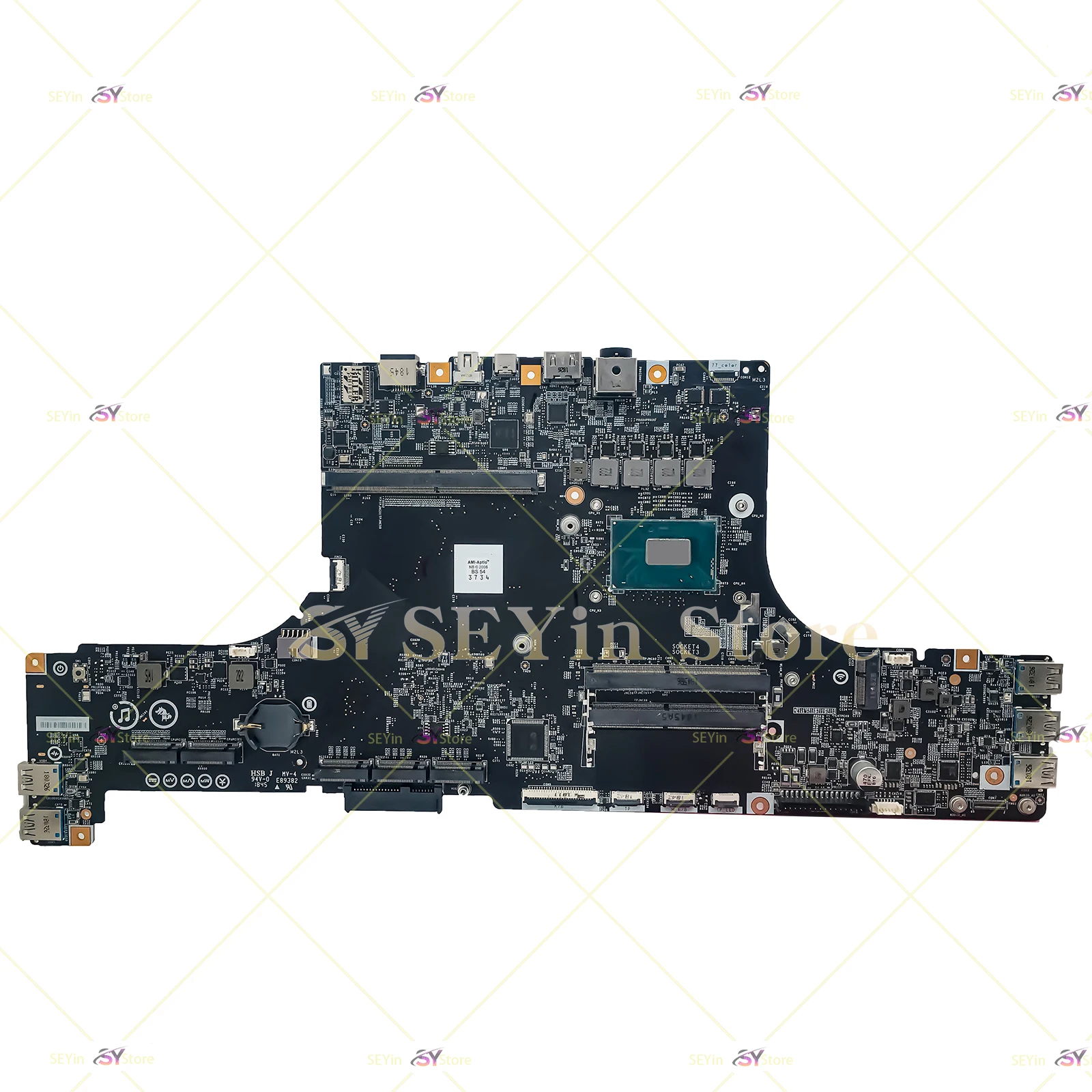 MS-17A61 Mainboard For MSI GT75 MS-17A6 Modern  Laptop Motherboard I9-8950HK I7-9750H 100% Working