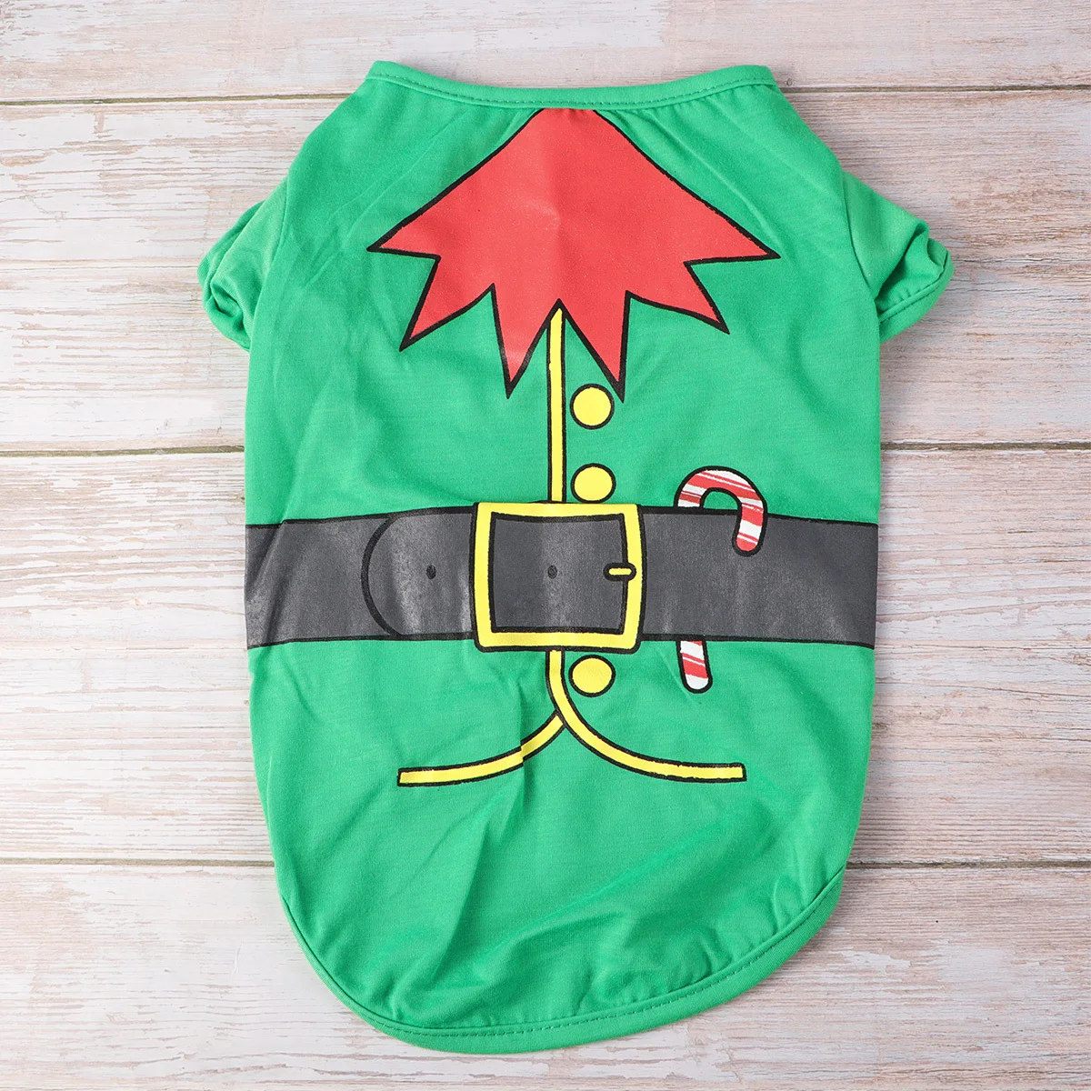 

Cool Christmas Elf Dog Clothes Comfortable and Easy to Wear Pet Supplies Size L Great for Special Occasions and Photo Sessions